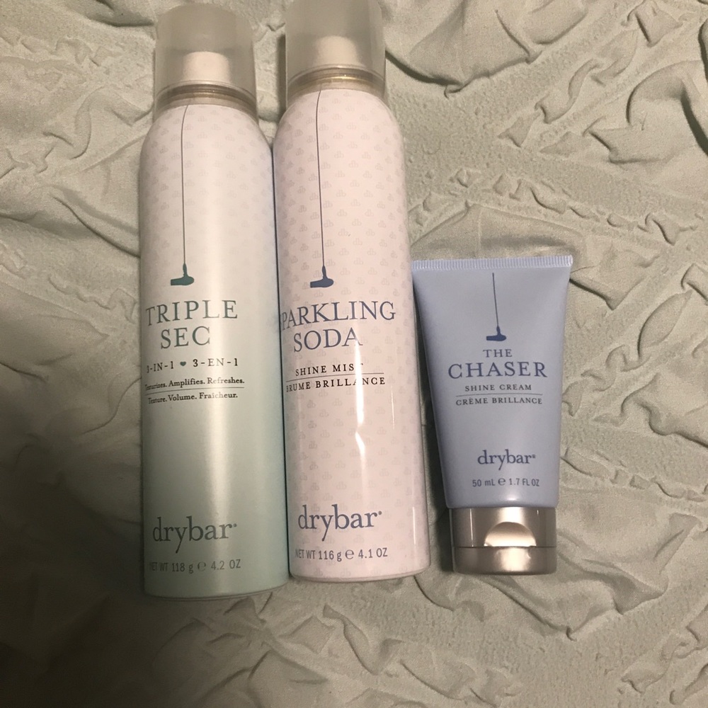 drybar triple sec, sparkling soda, & the chaser